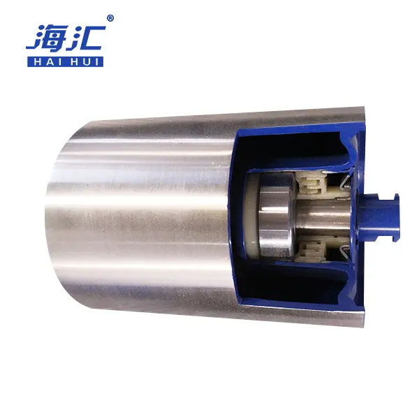Belt conveyor steel carry roller used for coal mining