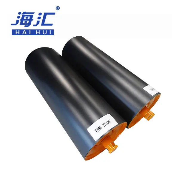 067Steel Carry Idler for Belt Conveyor02 Steel carry idler for heavy duty belt conveyor material transport