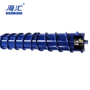 Belt conveyor spiral roller