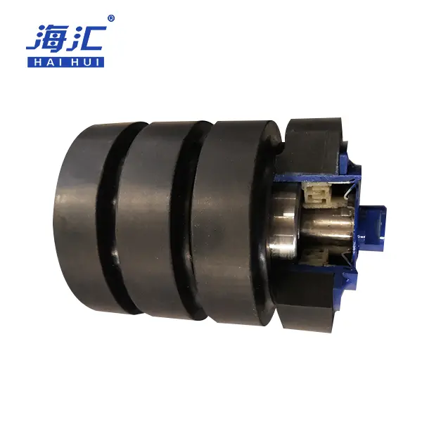 096SBR rubber ring impact roller for belt conveyor01 SBR rubber ring impact roller for belt conveyor