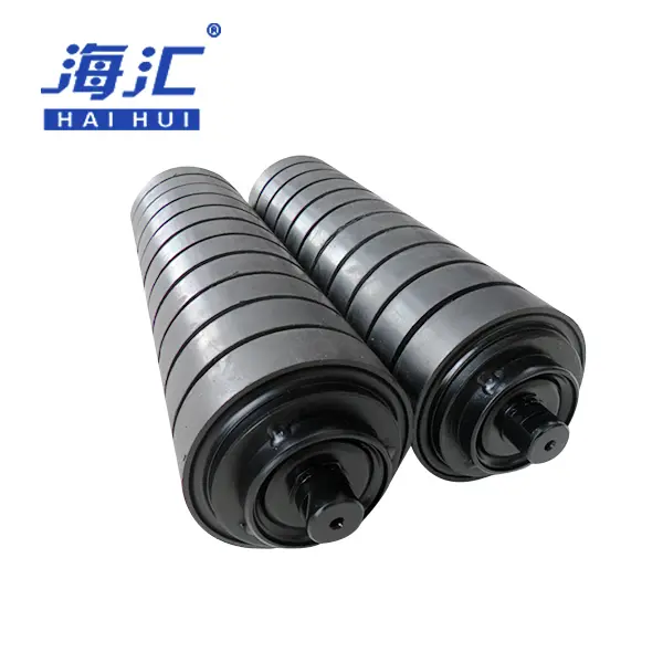 SBR rubber ring impact roller for belt conveyor