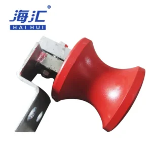 Apple cotton core guide roller for belt conveyor tracking use