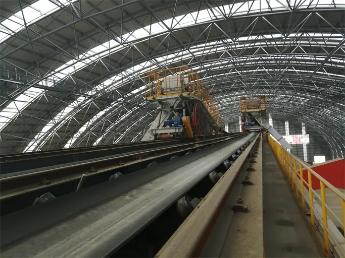 Belt conveyor project for coke bin feeding system in ironmaking plant