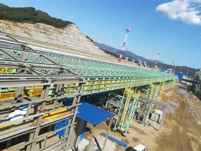 Russia's Vostok Port Phase III Coal Transportation Project - Belt Conveyor, Bag Dust Collector and Supporting Steel Structure Export Project